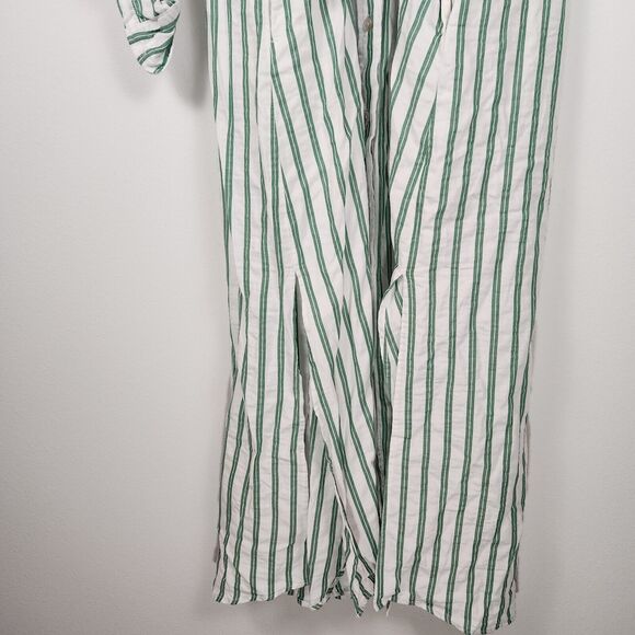 Universal Thread Green and White Striped Maxi Dress - Picture 4 of 10